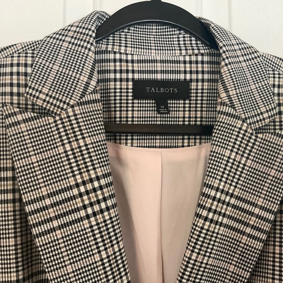 Talbots Plaid Blazer - Picture 3 of 13